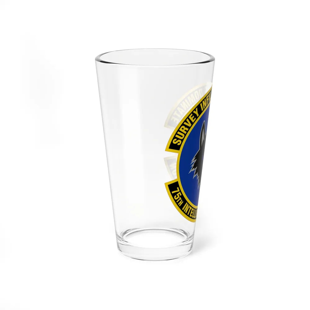 75 Intelligence Squadron ACC (U.S. Air Force) Pint Glass 16oz-Go Mug Yourself