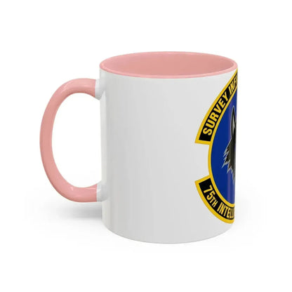 75 Intelligence Squadron ACC (U.S. Air Force) Accent Coffee Mug - Go Mug Yourself