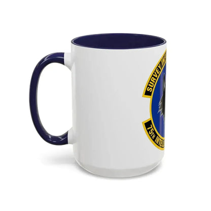 75 Intelligence Squadron ACC (U.S. Air Force) Accent Coffee Mug - Go Mug Yourself