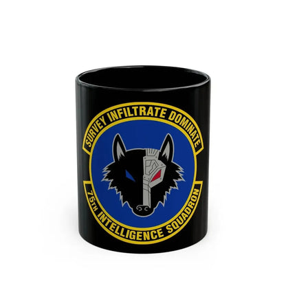 75 Intelligence Squadron ACC (U.S. Air Force) Black Coffee Mug 11oz - Go Mug Yourself