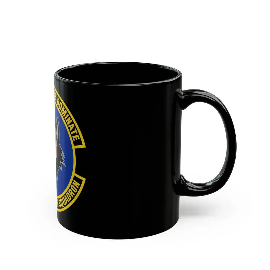 75 Intelligence Squadron ACC (U.S. Air Force) Black Coffee Mug - Go Mug Yourself