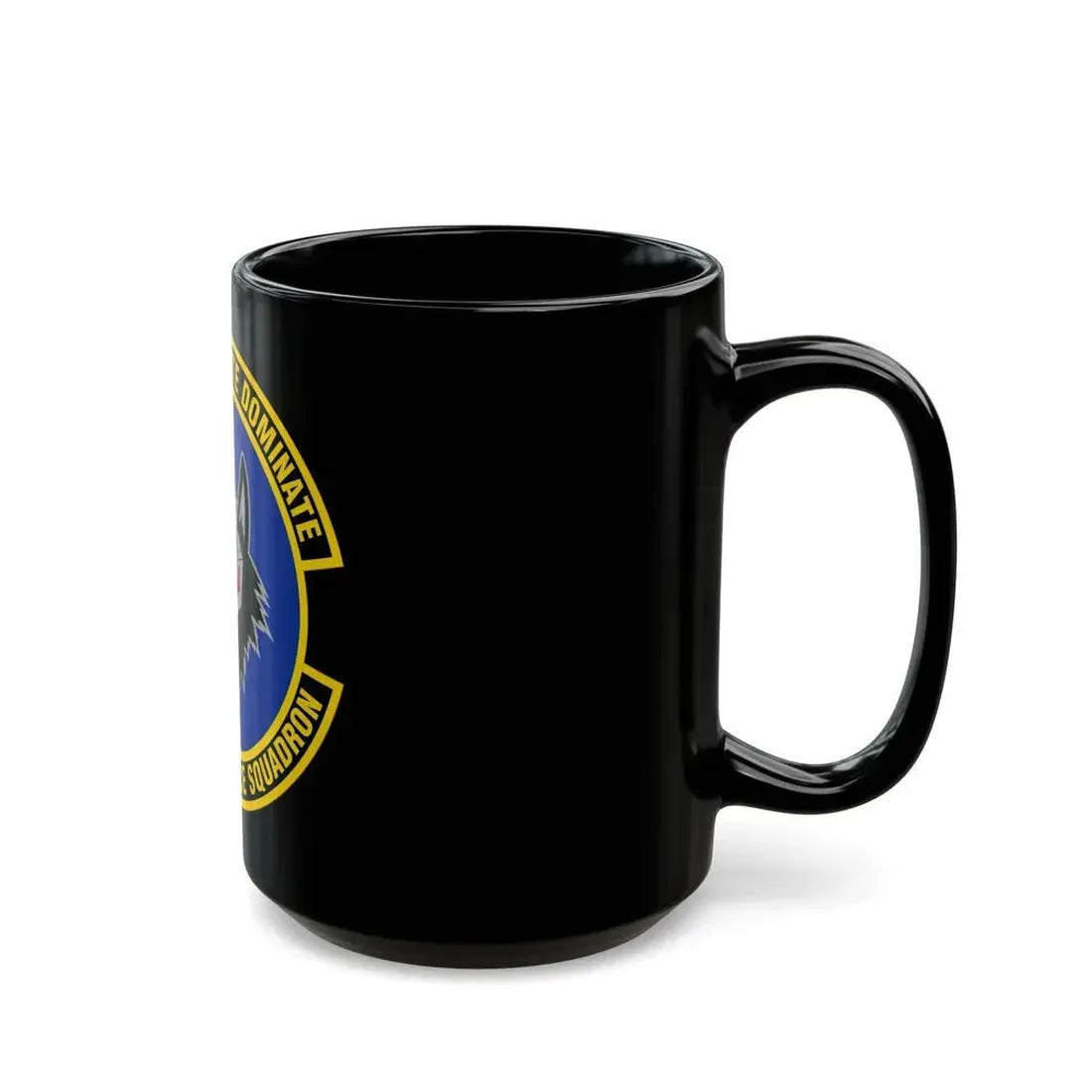 75 Intelligence Squadron ACC (U.S. Air Force) Black Coffee Mug - Go Mug Yourself