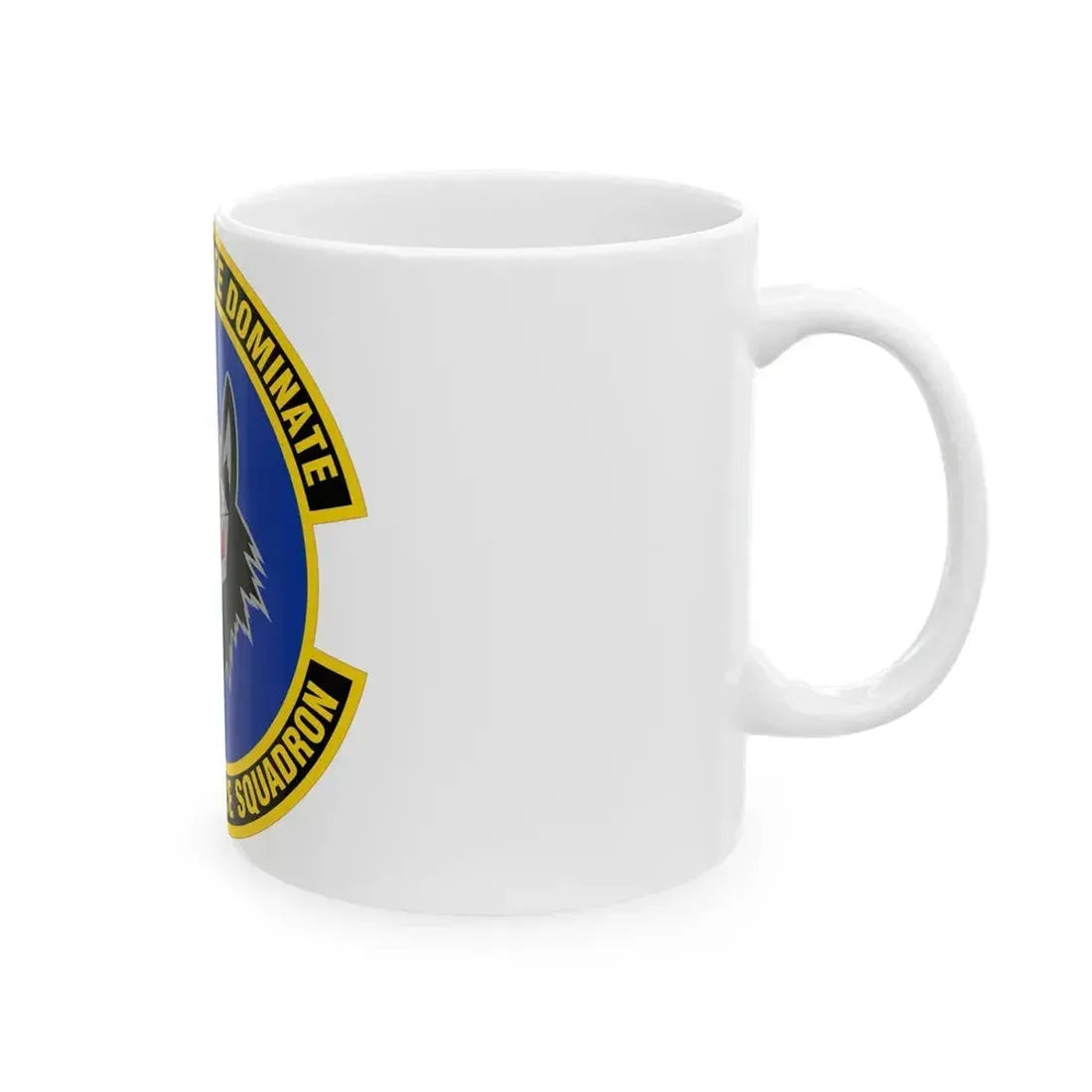 75 Intelligence Squadron ACC (U.S. Air Force) White Coffee Mug - Go Mug Yourself