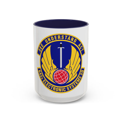 642d Electronic Systems Squadron (U.S. Air Force) Accent Coffee Mug