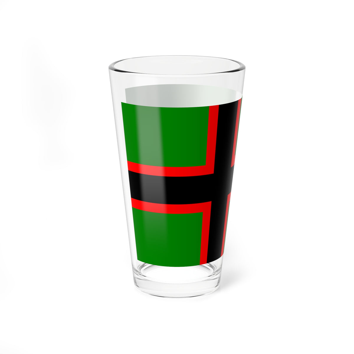 Itakarjalaisten lippu (Russia) Pint Glass 16oz