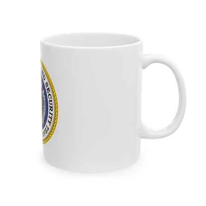 USCG Maritime Safety And Security Team (U.S. Coast Guard) White Coffee Mug