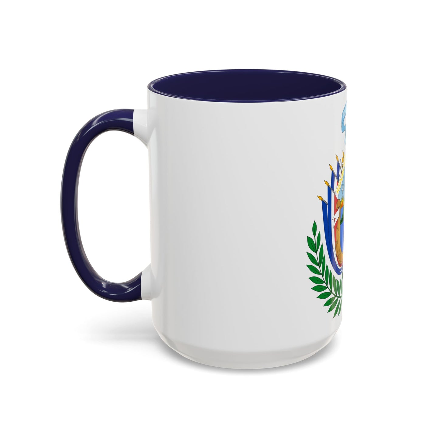 Coat of arms of Costa Rica (1848-1906) - Accent Coffee Mug
