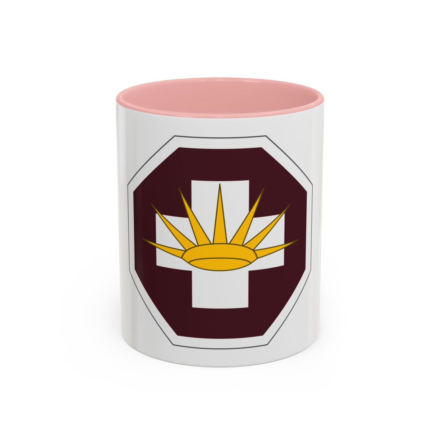8 Medical Brigade (U.S. Army) Accent Coffee Mug
