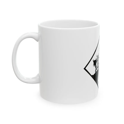 N-9A 1926 (Nebraska) (Road Sign) White Coffee Mug