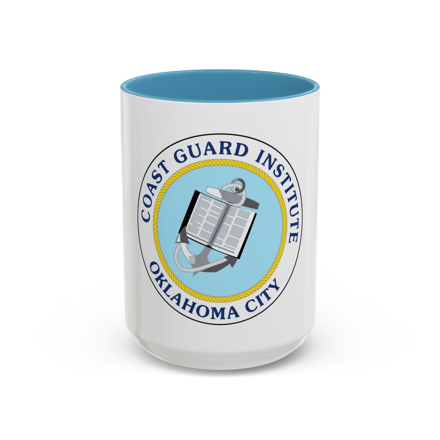 USCG Institute Oklahoma City 2 (U.S. Coast Guard) Accent Coffee Mug