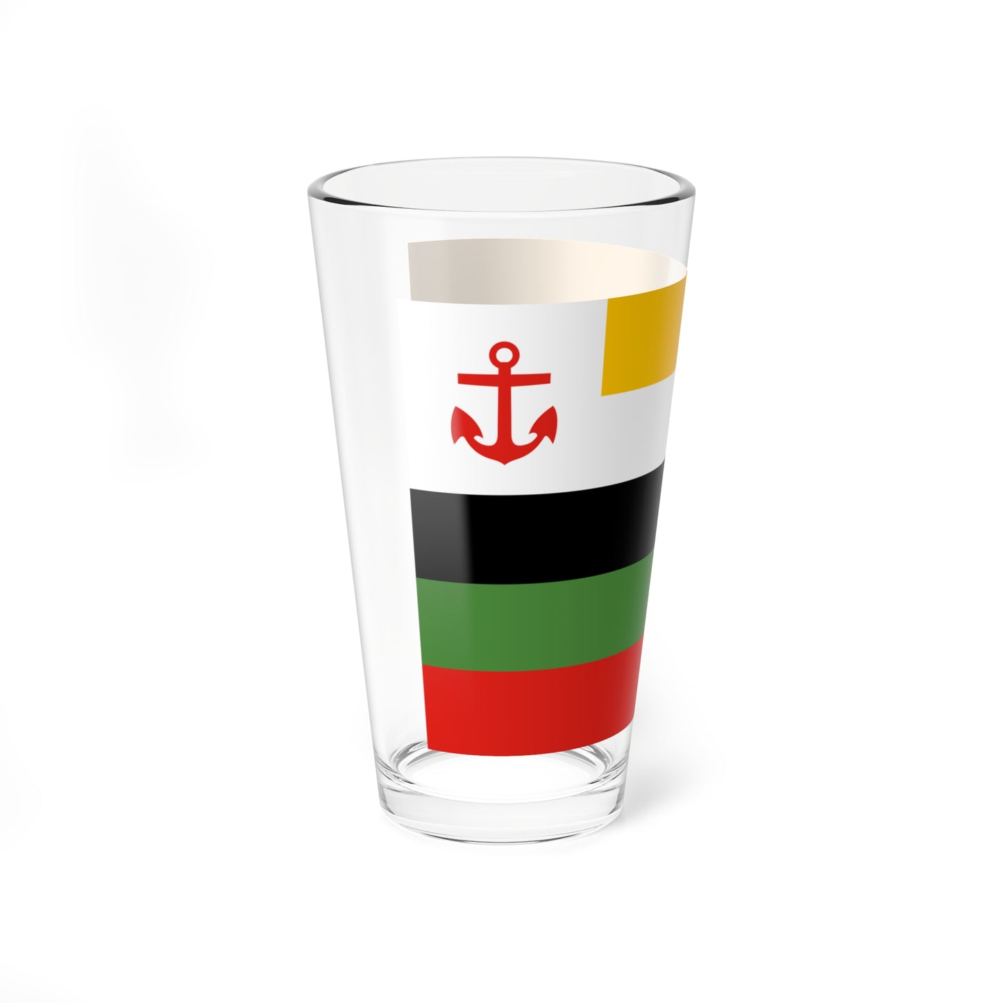 Flag of Fleet Commander of the Beiyang Fleet (China) Pint Glass 16oz