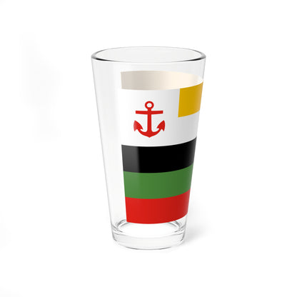 Flag of Fleet Commander of the Beiyang Fleet (China) Pint Glass 16oz
