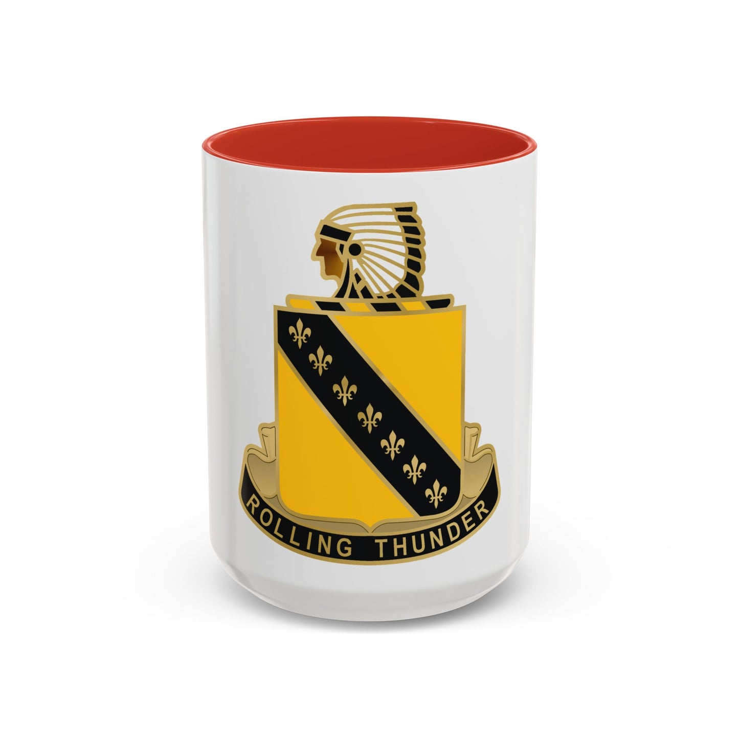 245 Armor Regiment (U.S. Army) Accent Coffee Mug