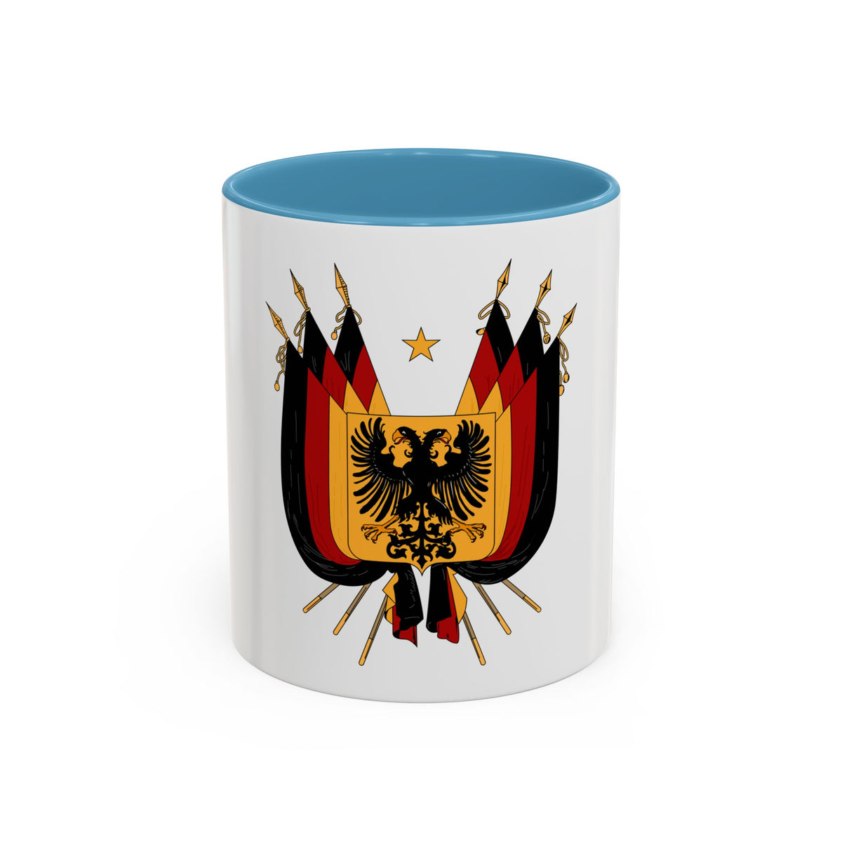 Imperial Coat of arms of Germany (1848) - Accent Coffee Mug