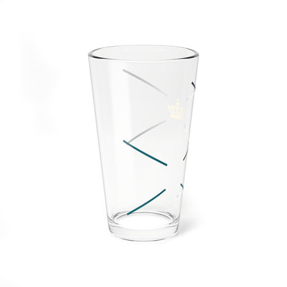 Logo of Ministry of Defence Denmark (Denmark) (Coat of Arms) Pint Glass 16oz