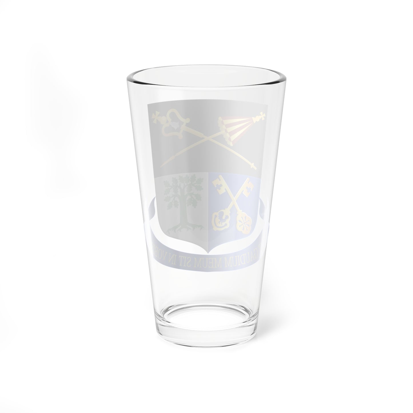 St Petrus Banden Oirschot wapen (Netherlands) (Coat of Arms) Pint Glass 16oz