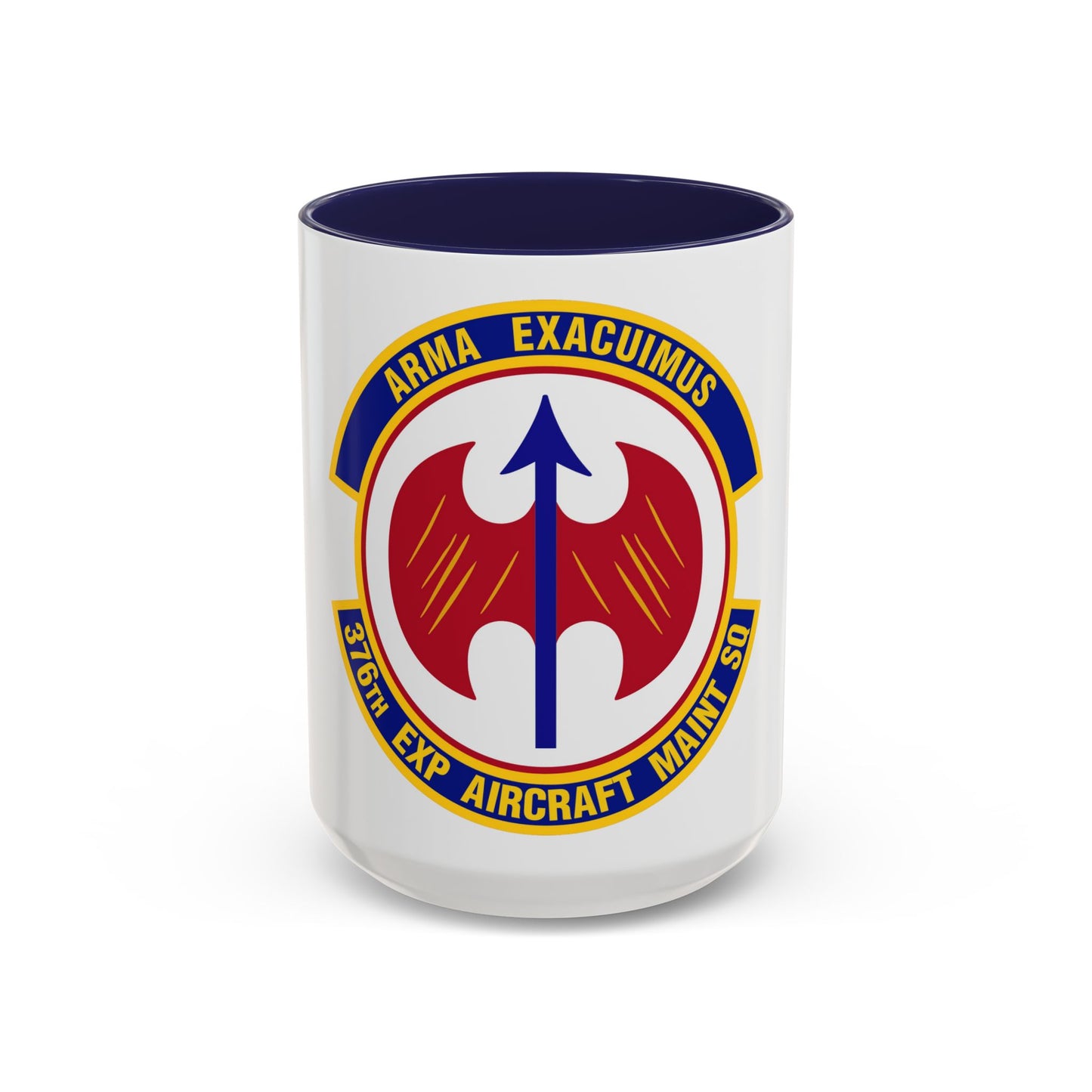 376th Expeditionary Aircraft Maintenance Squadron (U.S. Air Force) Accent Coffee Mug