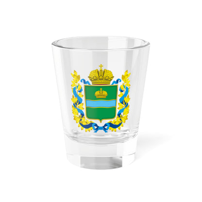 Coat of arms of Kaluga Oblast Latest version (Russia) (Coat of Arms) Shot Glass 1.5oz