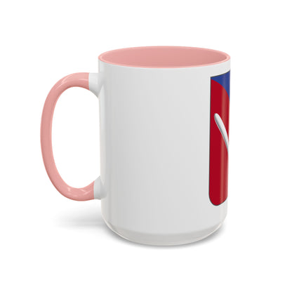 247 Field Artillery Missile Battalion 2 (U.S. Army) Accent Coffee Mug