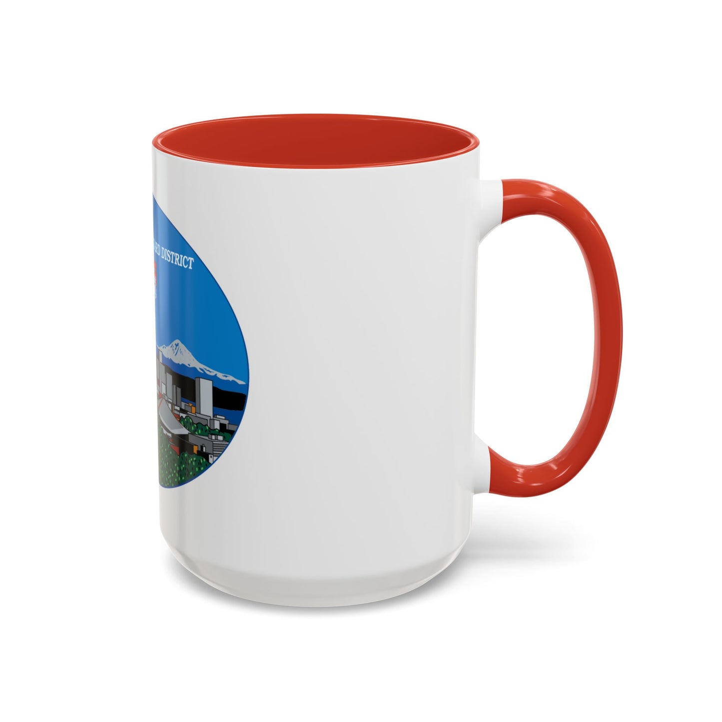 13th CG District Pacific Northwest (U.S. Coast Guard) Accent Coffee Mug