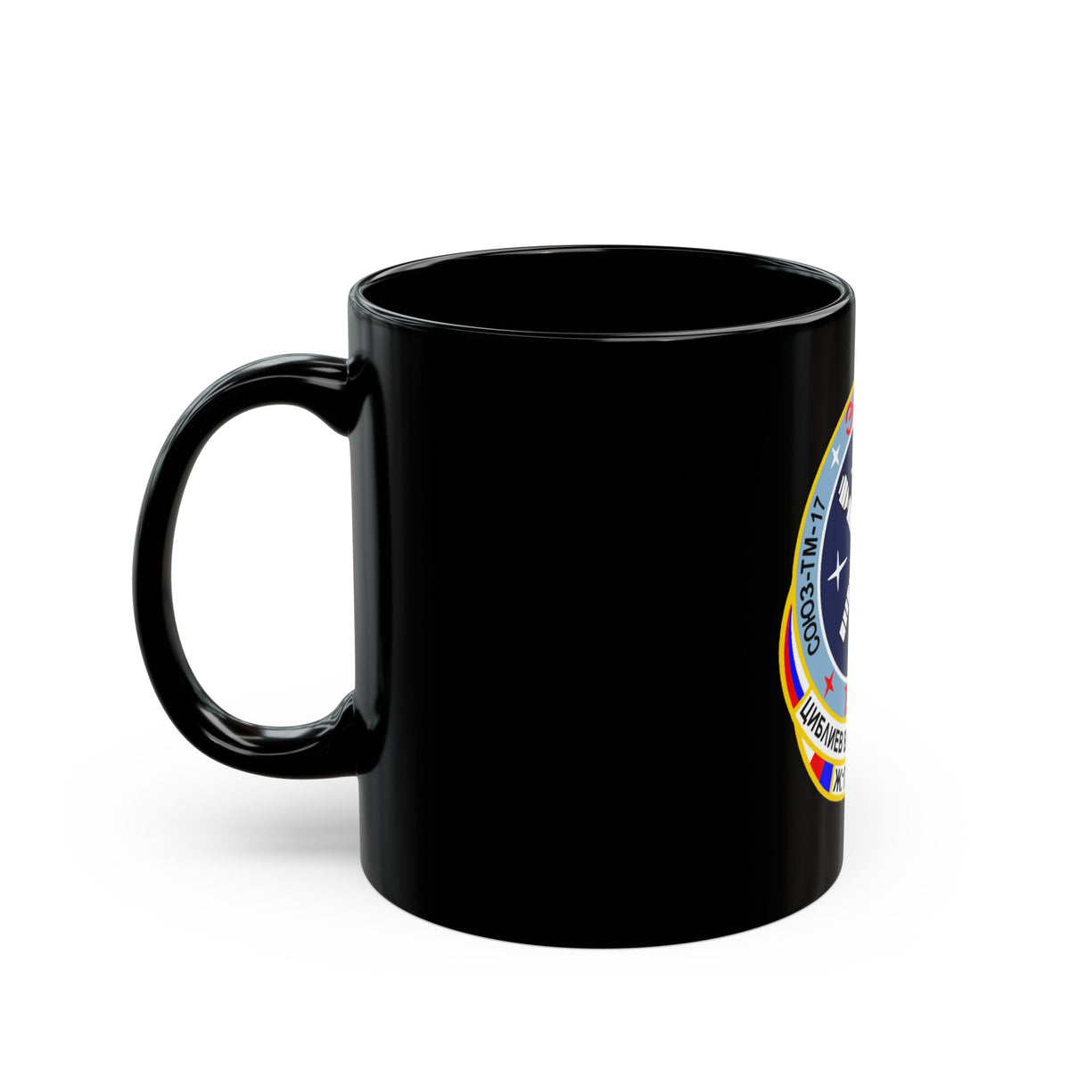 Soyuz TM-17 (Soyuz Programme) Black Coffee Mug