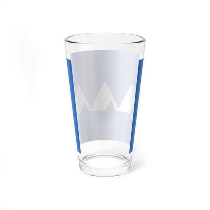 Flag of Yamagata Prefecture Japan - Pint Glass 16oz