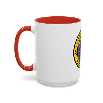 USCG AS Astoria Oregon (U.S. Coast Guard) Accent Coffee Mug