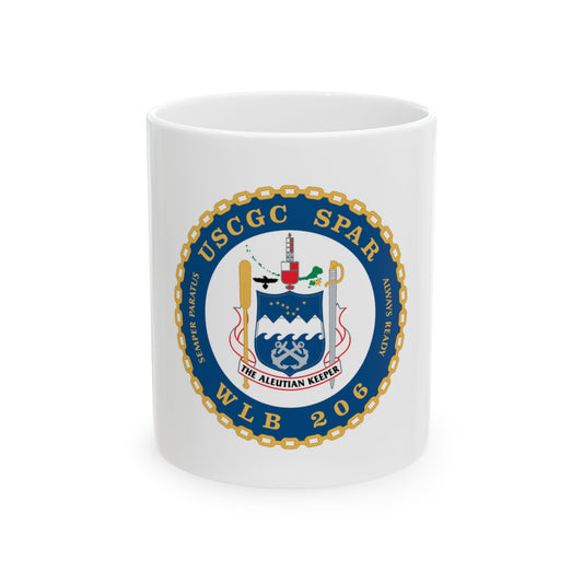 USCGC Spar WLB 206 (U.S. Coast Guard) White Coffee Mug
