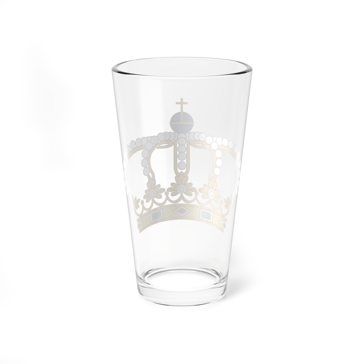 Coroa Real Fechada - cinco arcos - Portugal (Portugal) (Coat of Arms) Pint Glass 16oz