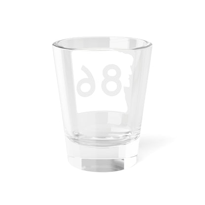 NH Route 86 (New Hampshire) (Road Sign) Shot Glass 1.5oz