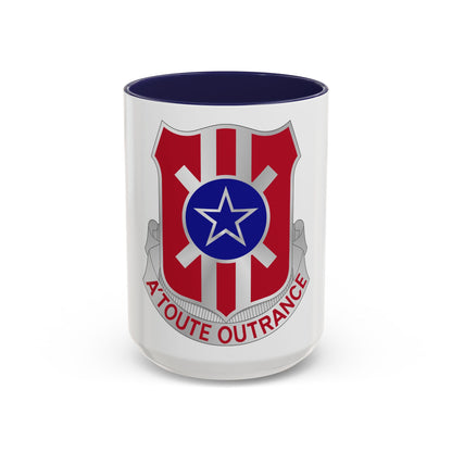 854 Engineer Battalion (U.S. Army) Accent Coffee Mug