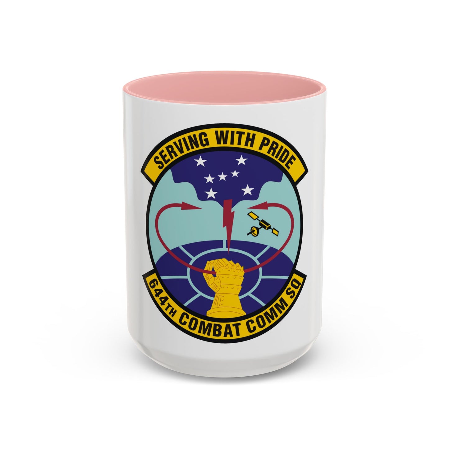 644th Combat Communications Squadron (U.S. Air Force) Accent Coffee Mug