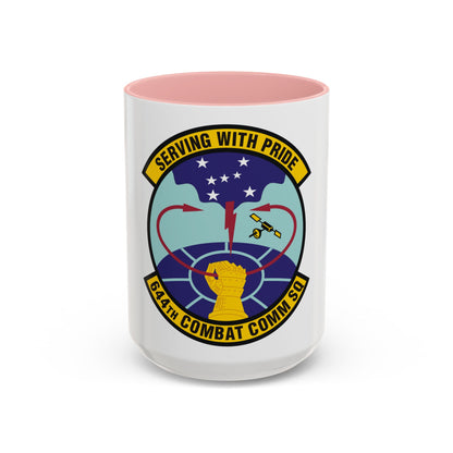 644th Combat Communications Squadron (U.S. Air Force) Accent Coffee Mug