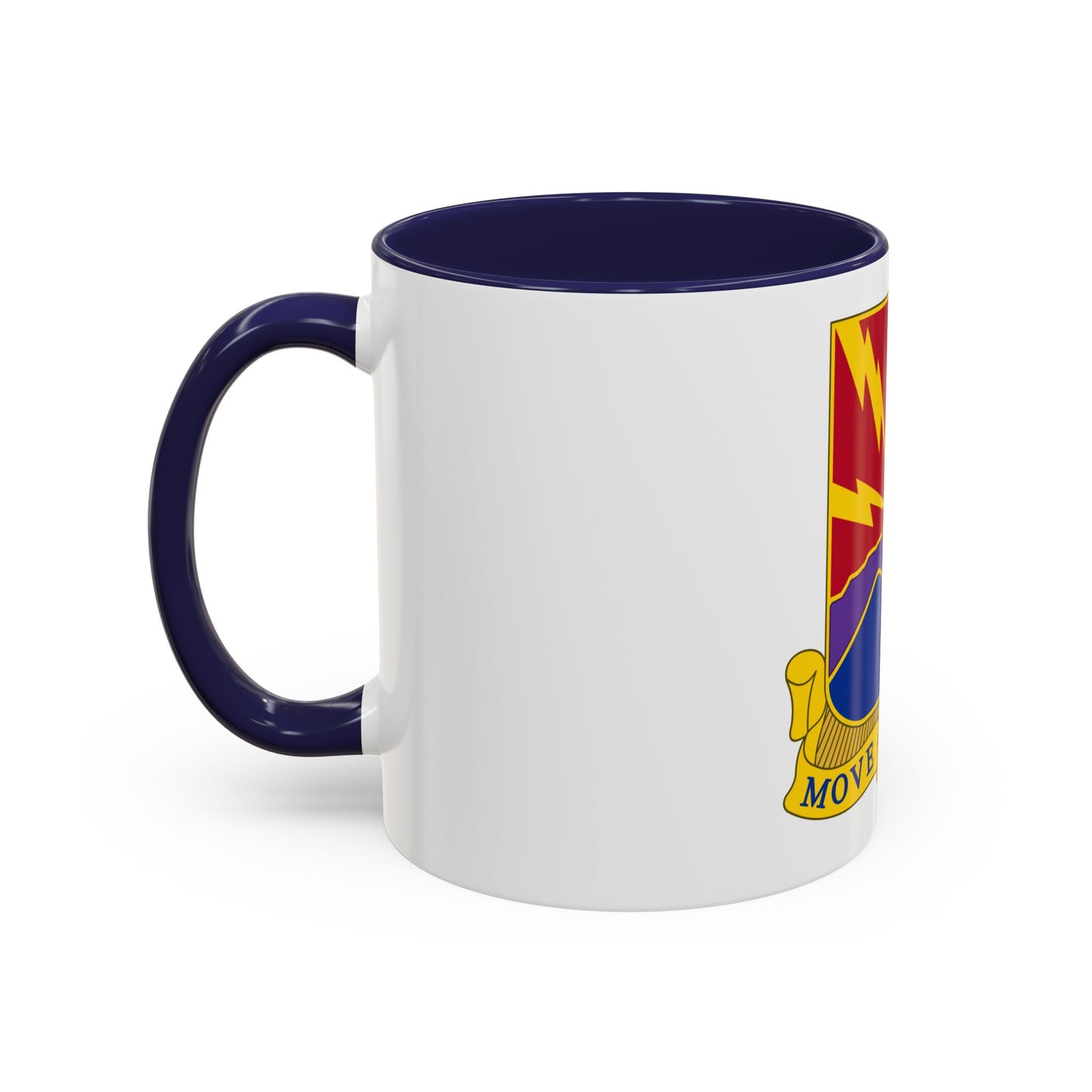 593rd Field Artillery Battalion (U.S. Army) Accent Coffee Mug