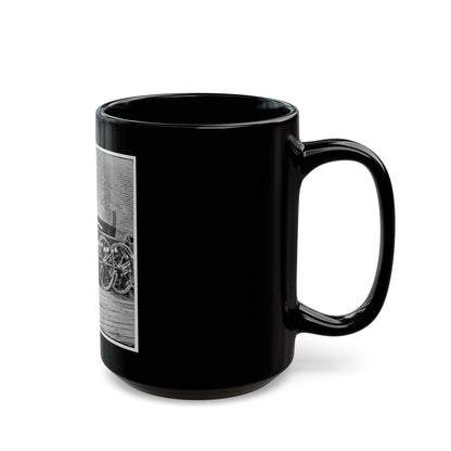 Rocketts, Richmond, Va. Confederate Brass Mountain Howitzers (U.S. Civil War) Black Coffee Mug