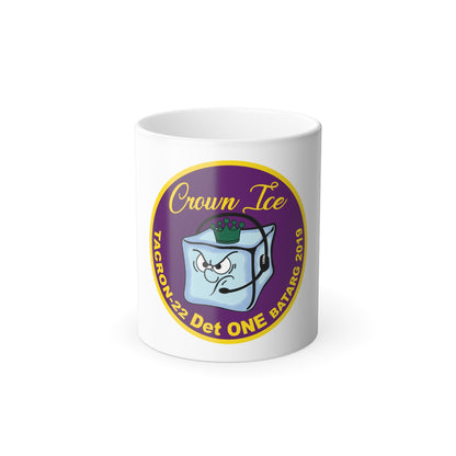 TACRON 22 Det ONE Crown Ice (U.S. Navy) Color Changing Mug 11oz