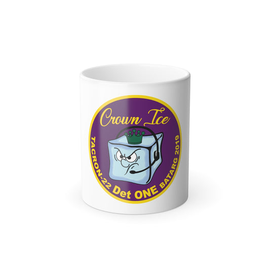 TACRON 22 Det ONE Crown Ice (U.S. Navy) Color Changing Mug 11oz