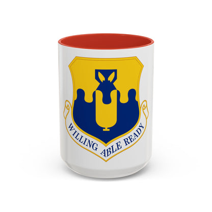 43 Air Mobility Operations Group AMC (U.S. Air Force) Accent Coffee Mug