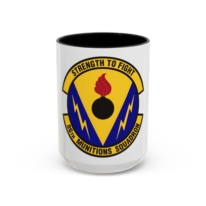 86th Munitions Squadron (U.S. Air Force) Accent Coffee Mug