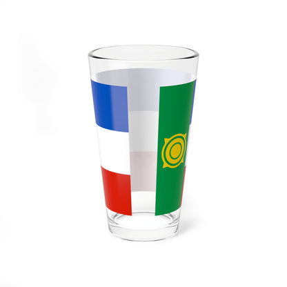 Flag of Khakassia (Russia) Pint Glass 16oz