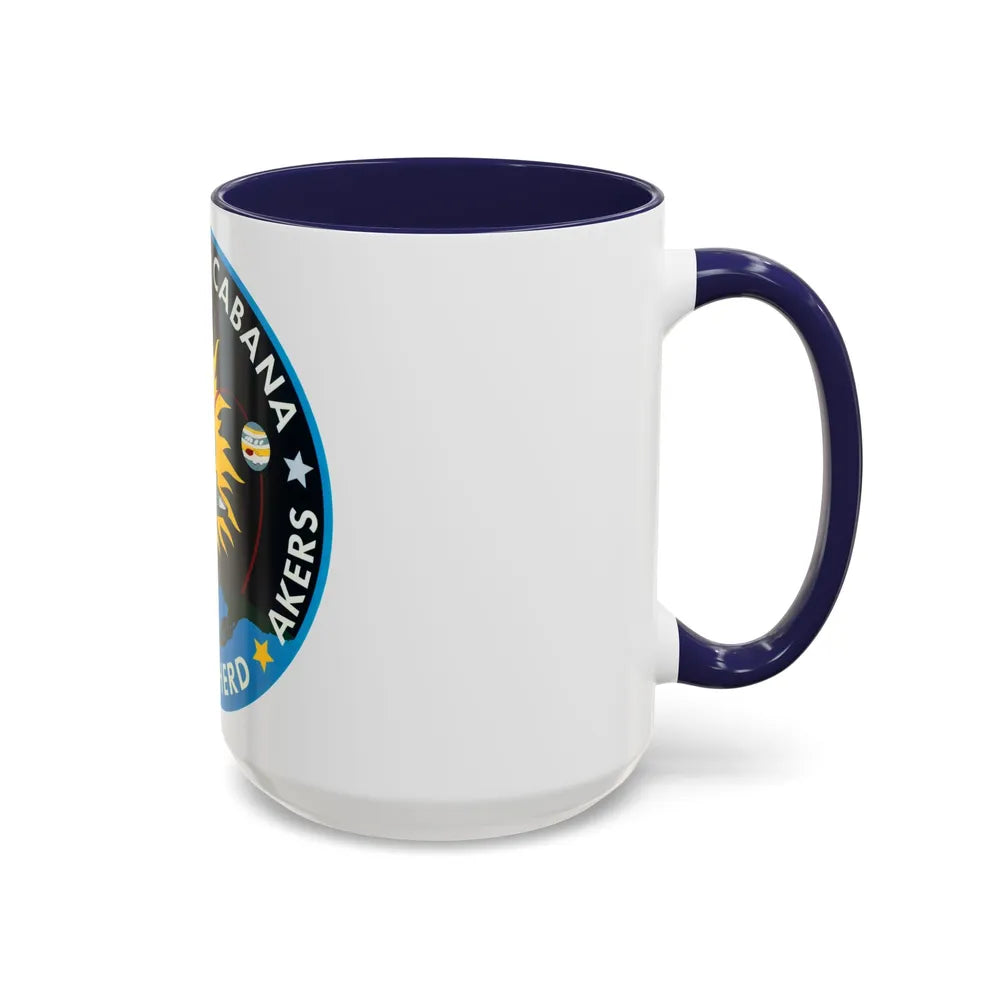 STS 41 (NASA) Accent Coffee Mug-Go Mug Yourself