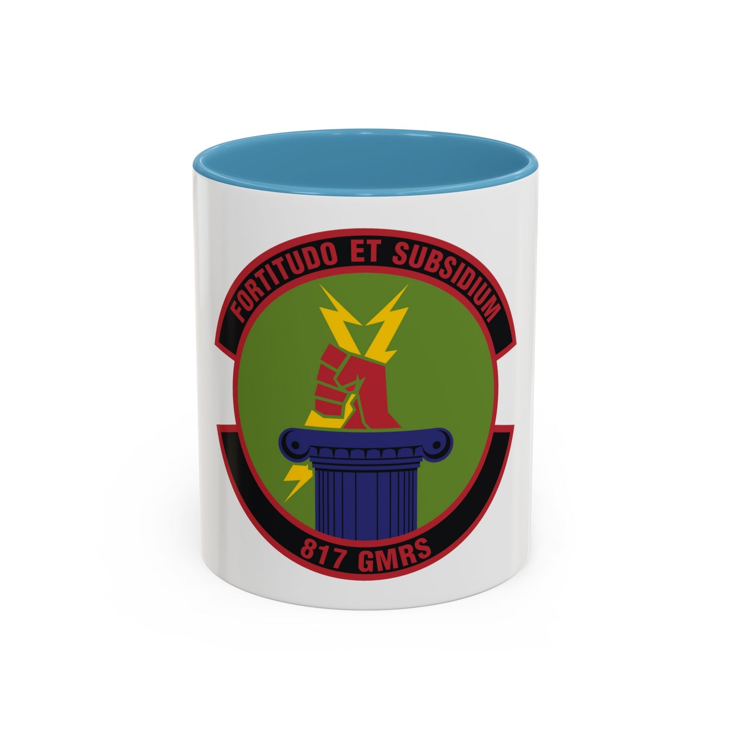 817th Global Mobility Readiness Squadron (U.S. Air Force) Accent Coffee Mug
