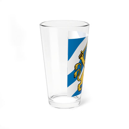 Flag of Gothenburg (Sweden) Pint Glass 16oz