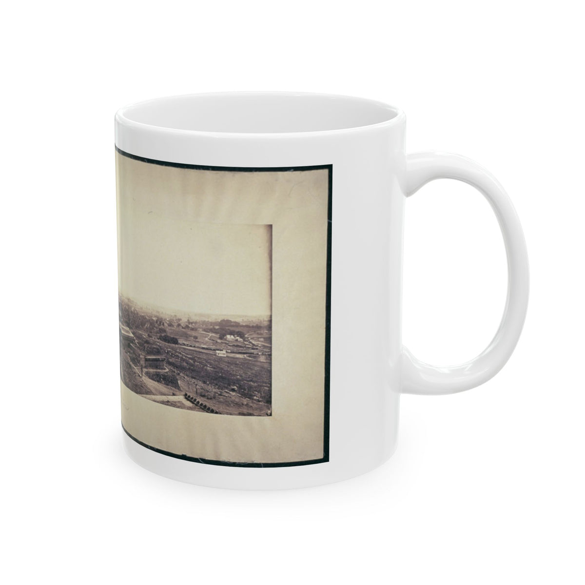 Nashville, Tenn., From Fort Negley Looking Northeast (U.S. Civil War) White Coffee Mug