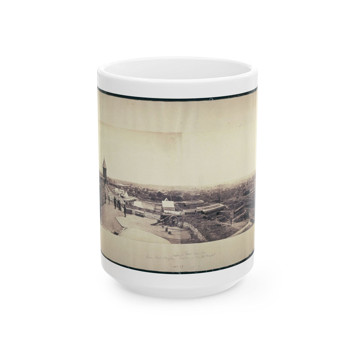 Nashville, Tenn., From Fort Negley Looking Northeast (U.S. Civil War) White Coffee Mug