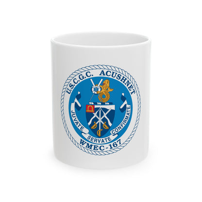 USCGC Acushnet WMEC 167 (U.S. Coast Guard) White Coffee Mug