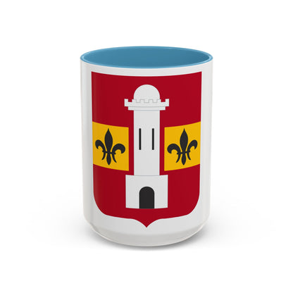 740th Antiaircraft Artillery Gun Battalion v2 (U.S. Army) Accent Coffee Mug