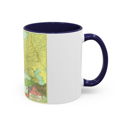 Europe and the Near East (1929) (Map) Accent Coffee Mug