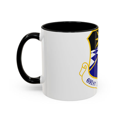 691 Intelligence Surveillance and Reconnaissance Group ACC (U.S. Air Force) Accent Coffee Mug