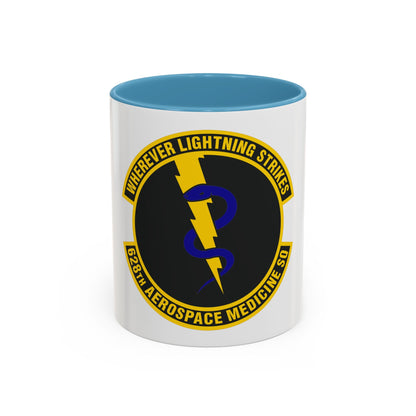 628th Aerospace Medicine Squadron (U.S. Air Force) Accent Coffee Mug